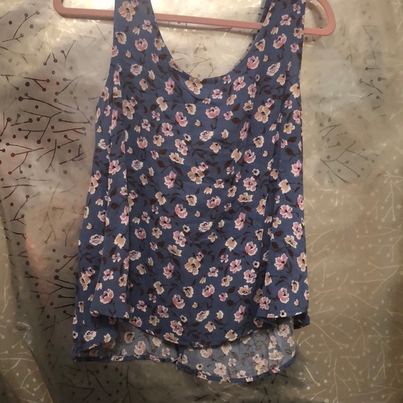 nu label Tops - Cute floral open back top